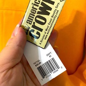 NWT Gold Sweatshirt Hoodie from Mardi Gras